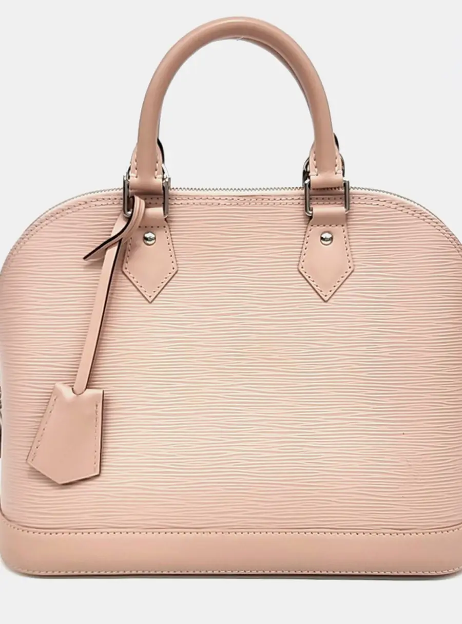 Louis Vuitton Alma PM Rose Ballerine Epi Leather Top Handle Bag