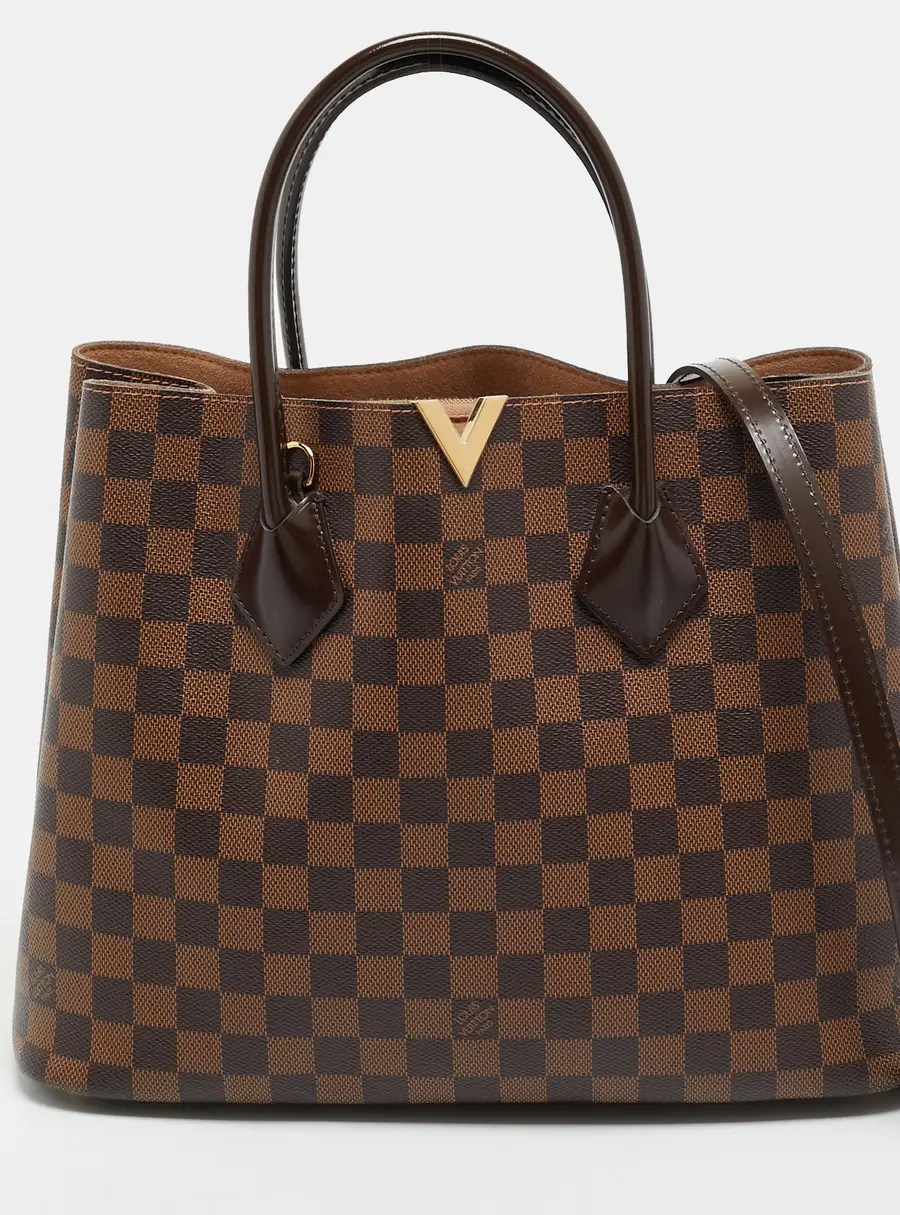Louis Vuitton Kensington V Damier Ebene Canvas Bag