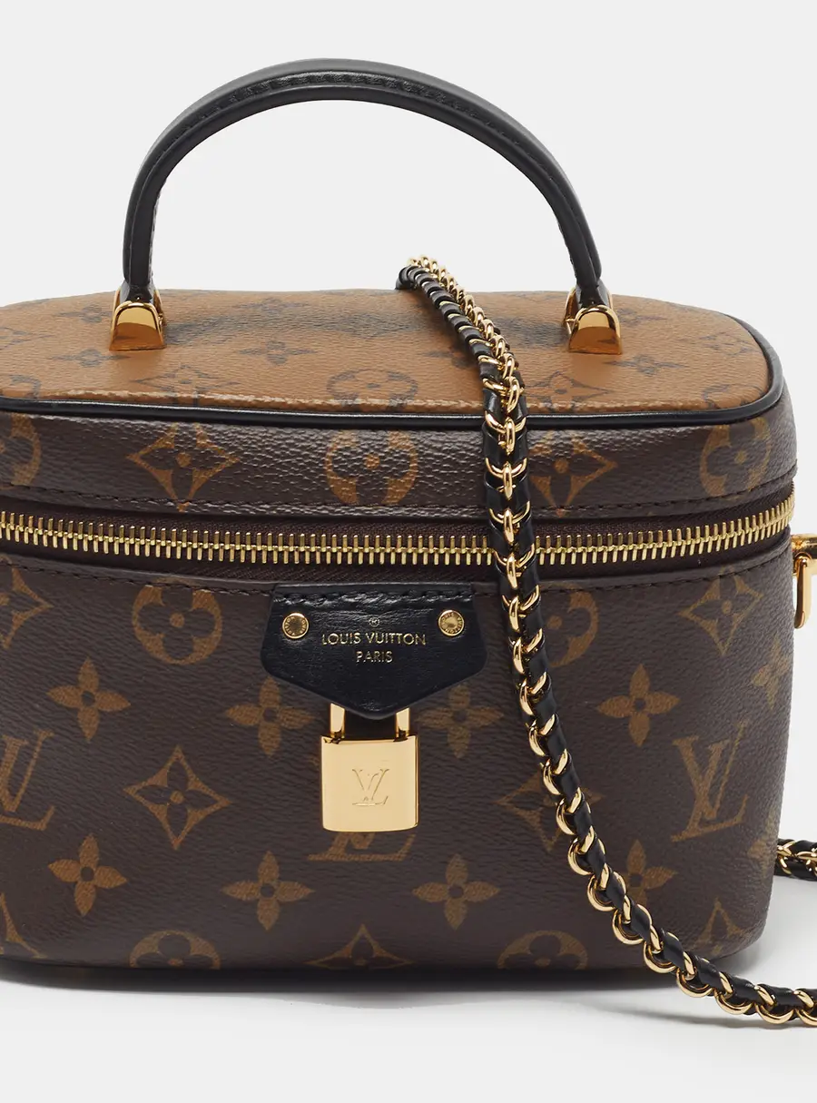 Louis Vuitton Vanity PM Monogram Reverse Canvas Bag