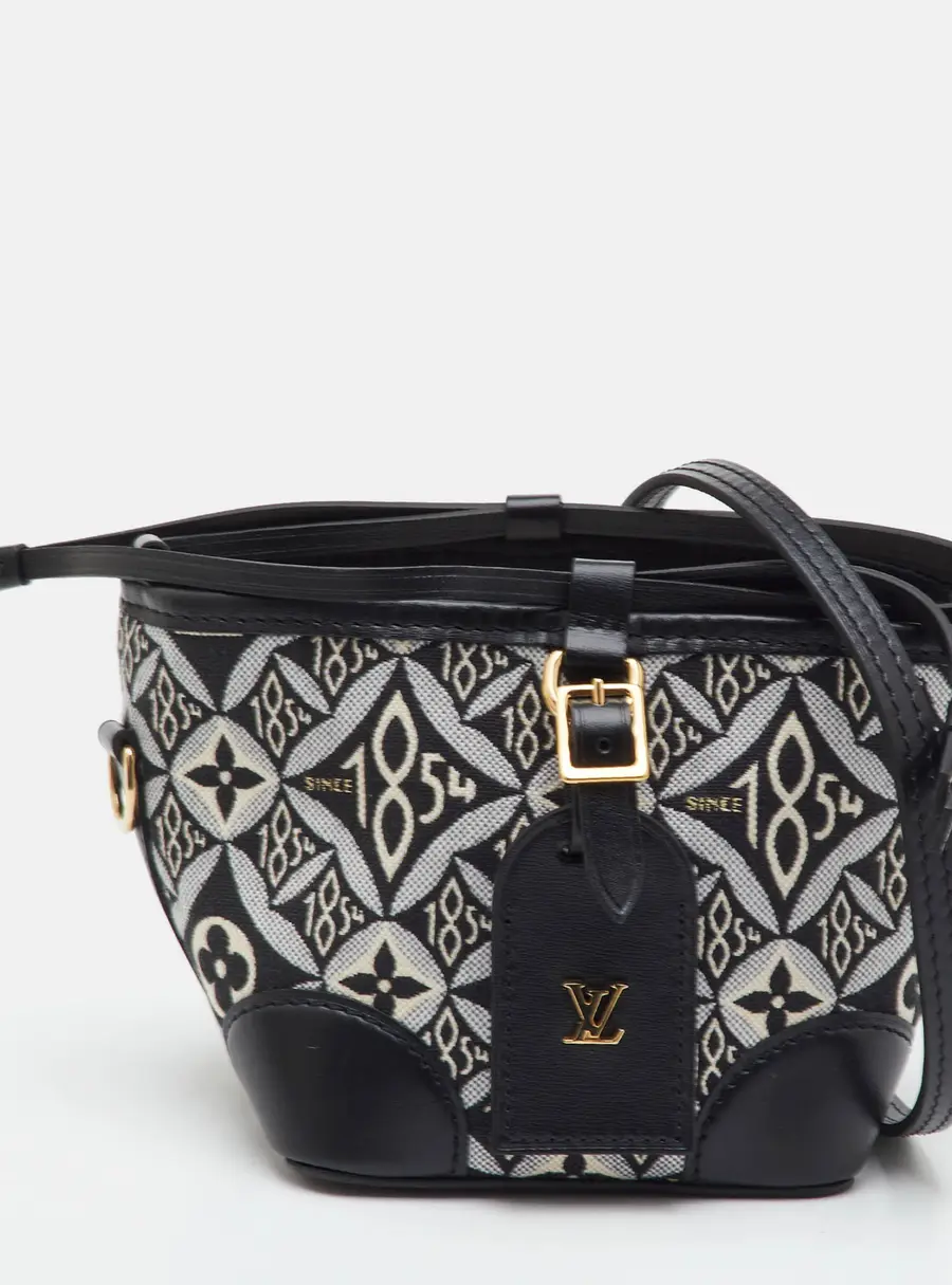 Louis Vuitton Since 1854 Nano Neo Black/White Monogram Jacquard Bag