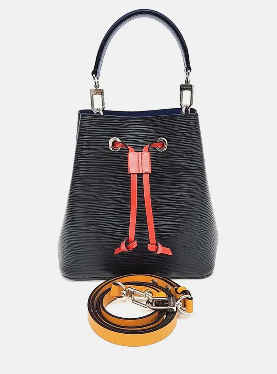 Louis Vuitton Black Leather Epi Neo No&eacute; BB