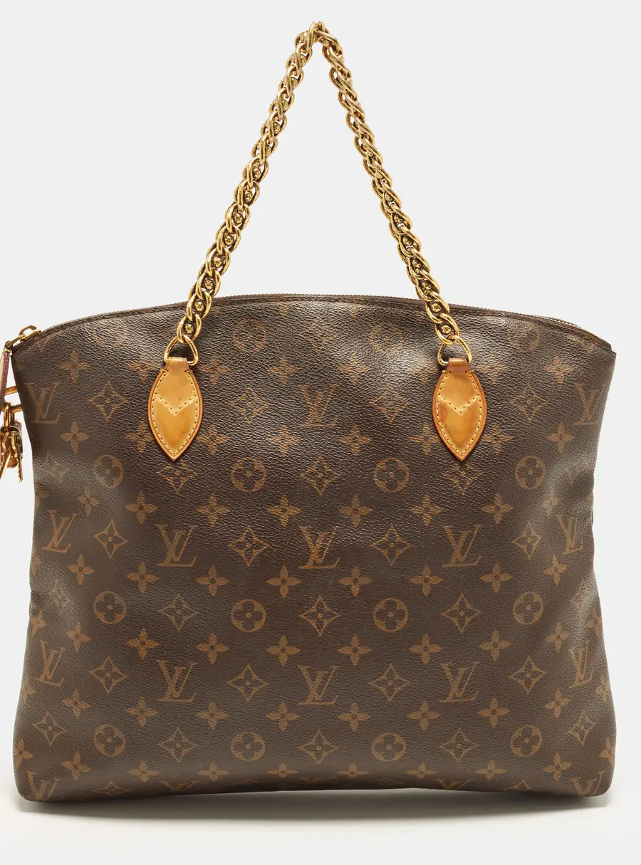Louis Vuitton Lockit Chain Monogram Canvas Bag