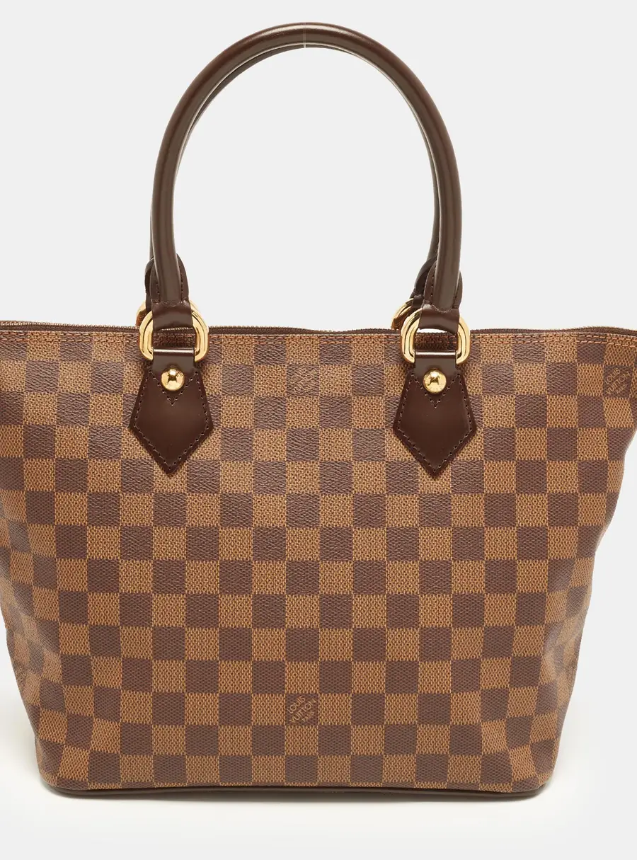 Louis Vuitton Saleya PM Damier Ebene Canvas Bag
