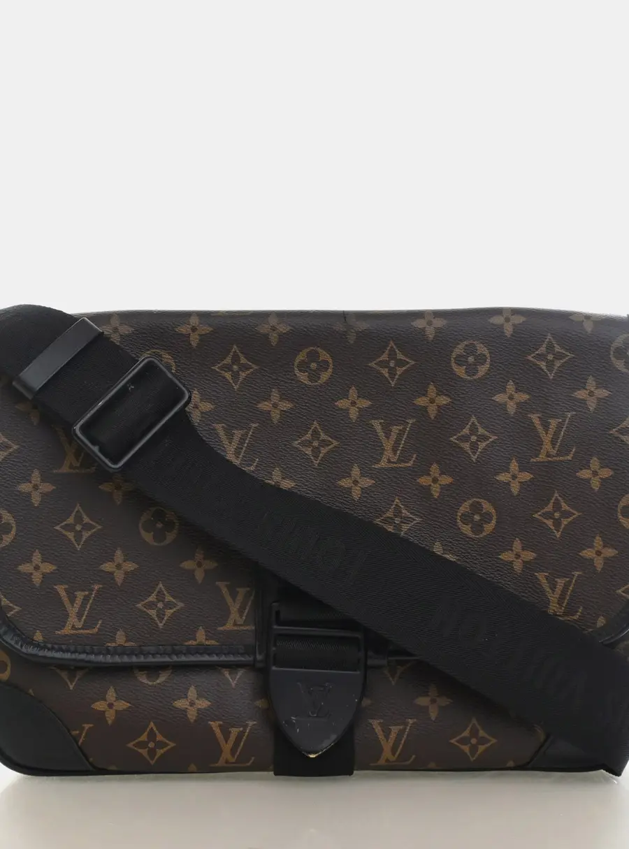 Louis Vuitton Archy GM Brown Monogram Canvas Messenger Bag