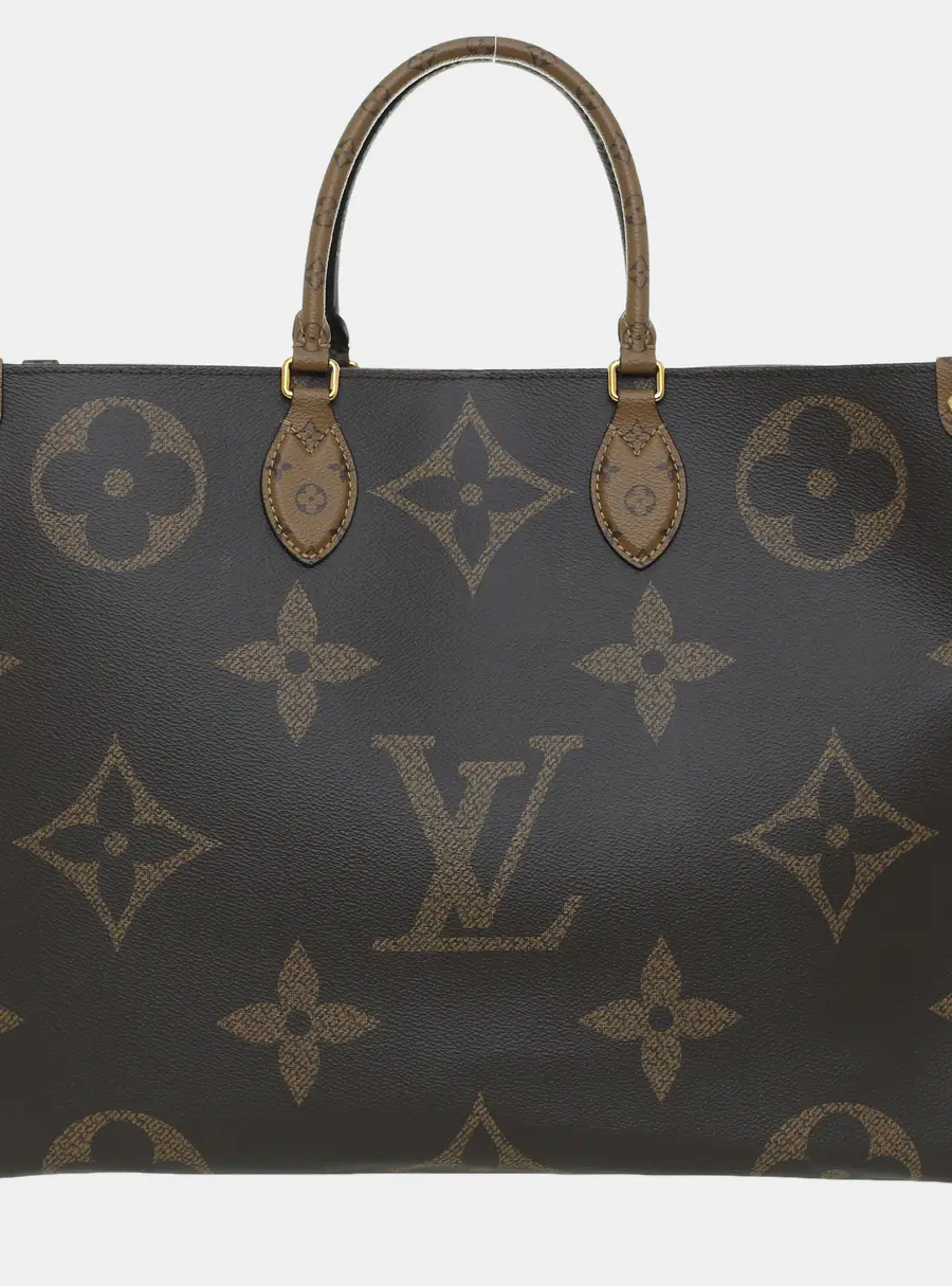 Louis Vuitton OnTheGo GM Brown Monogram Canvas Tote Bag