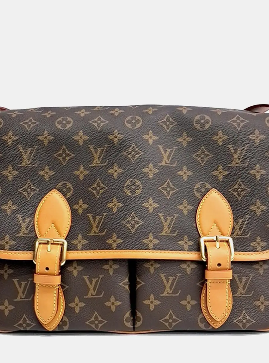 Louis Vuitton Bosphore MM Brown Monogram Canvas Messenger Bag
