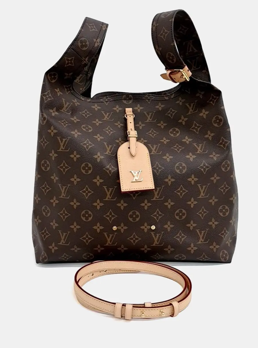 Louis Vuitton Atlantis GM Brown Monogram Canvas Shoulder Bag