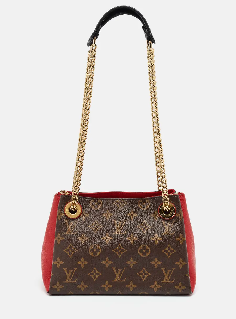 Louis Vuitton Surene BB Cherry Monogram Canvas and Leather Bag