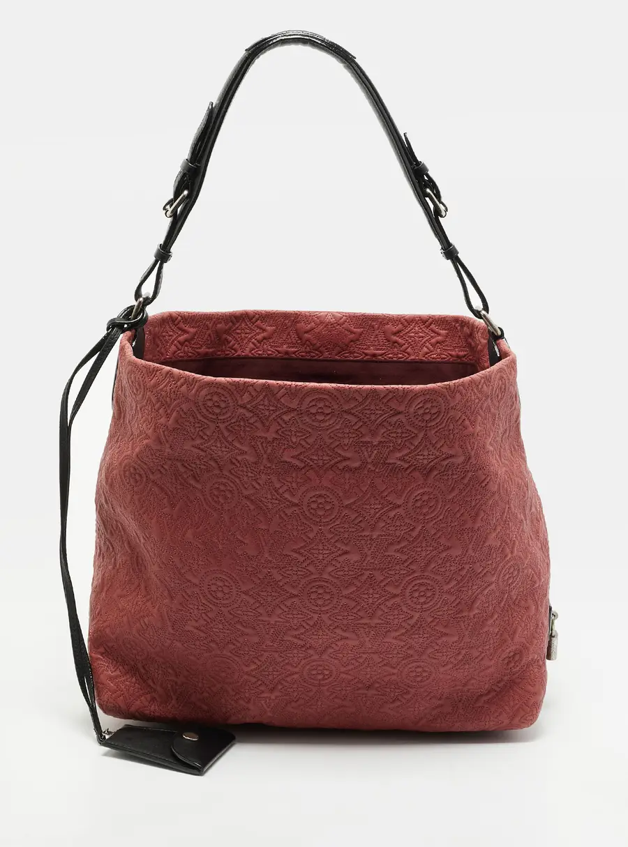 Louis Vuitton Antheia PM Framboise Monogram Leather Bag