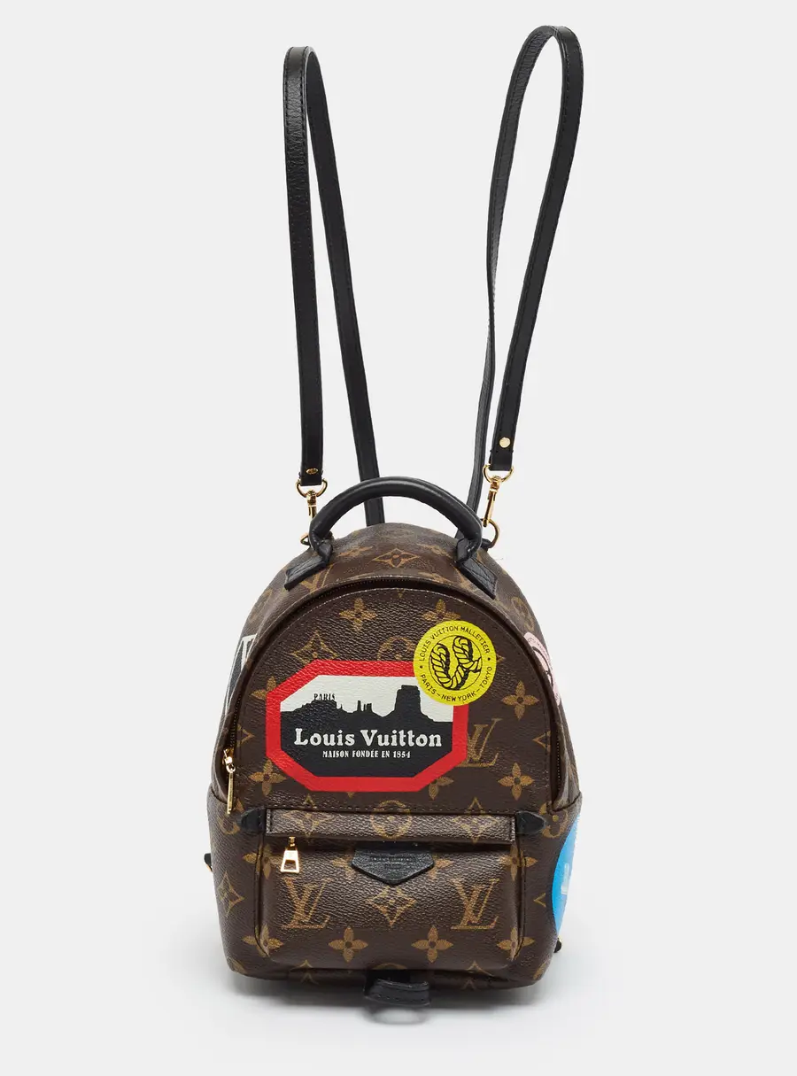 Louis Vuitton Palm Springs World Tour Mini Monogram Canvas Backpack