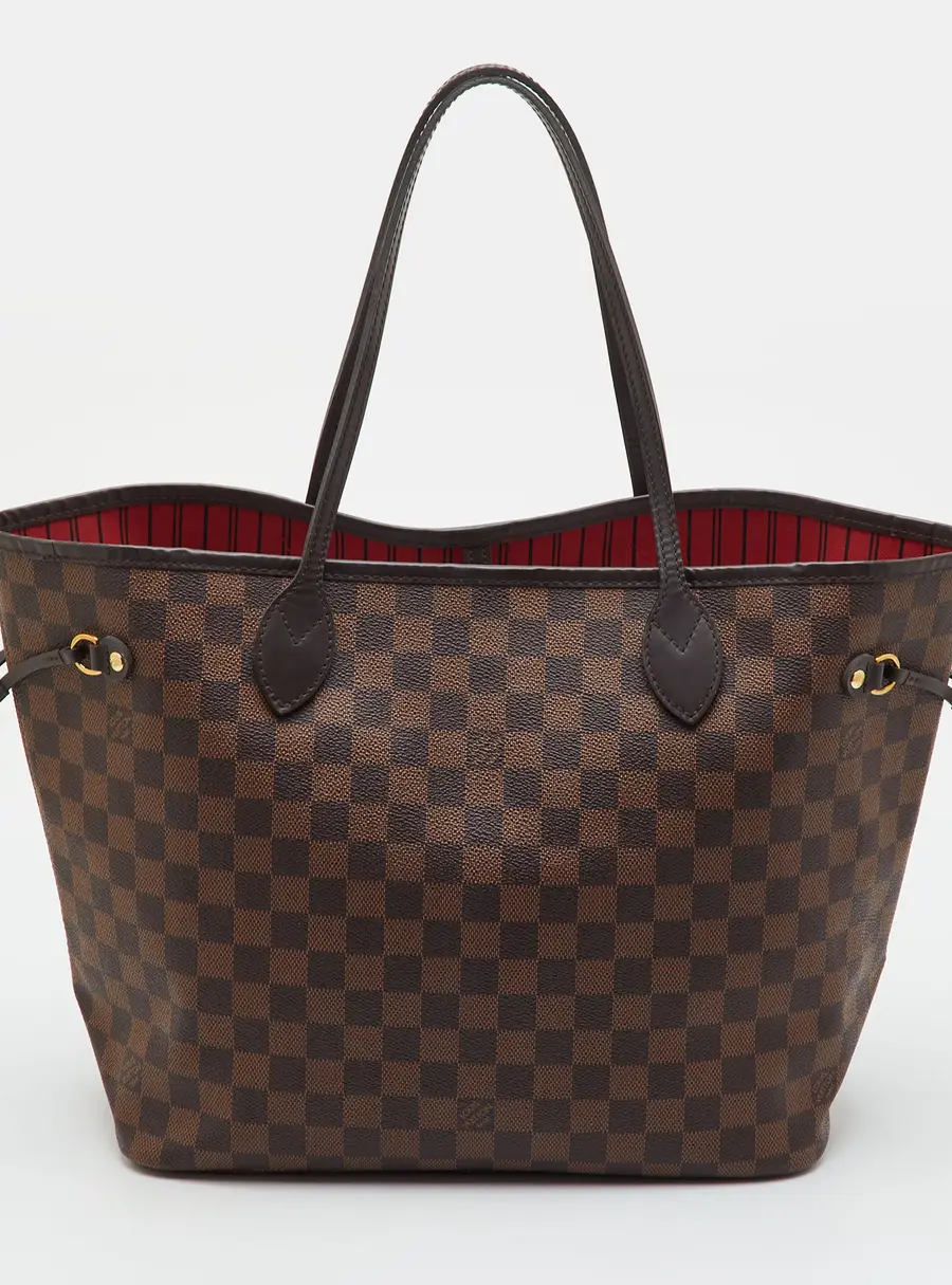 Louis Vuitton Neverfull MM Damier Ebene Canvas Bag