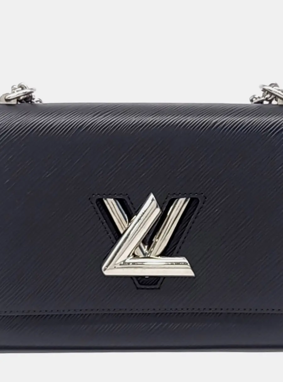 Louis Vuitton Black Epi Leather Epi Twist MM