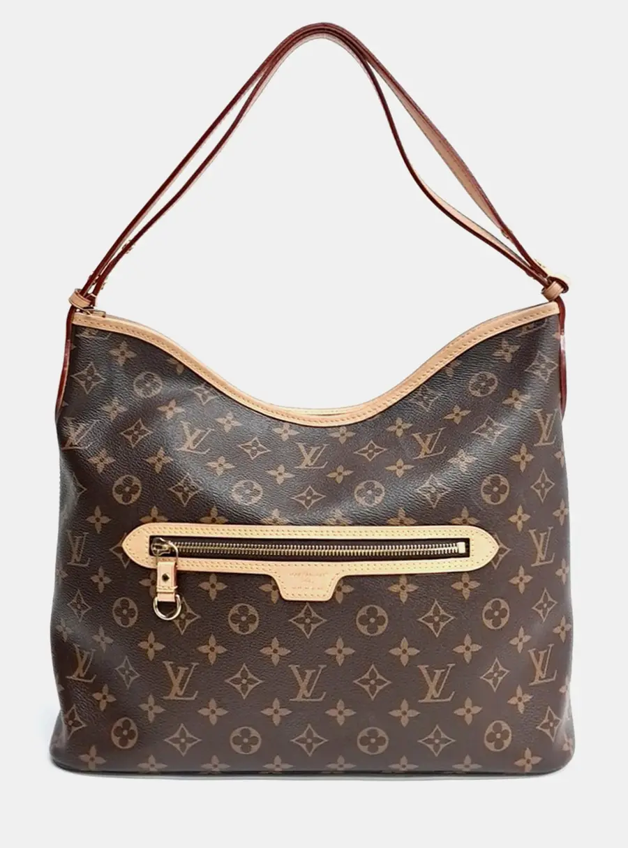 Louis Vuitton Brown PVC lineup shoulder bag