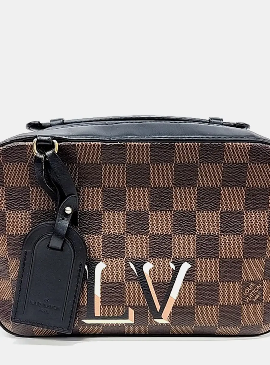 Louis Vuitton Brown PVC  Damier Santa Monica