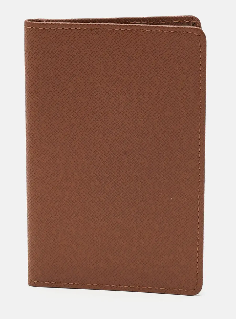 Louis Vuitton Brown Taiga Leather ID Card Holder