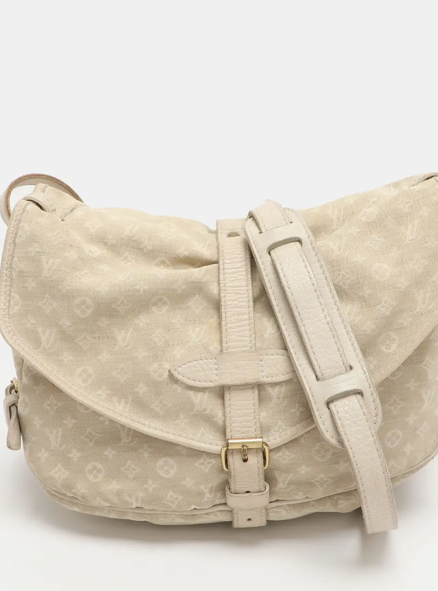 Louis Vuitton Saumur PM Dune Monogram Mini Lin Bag