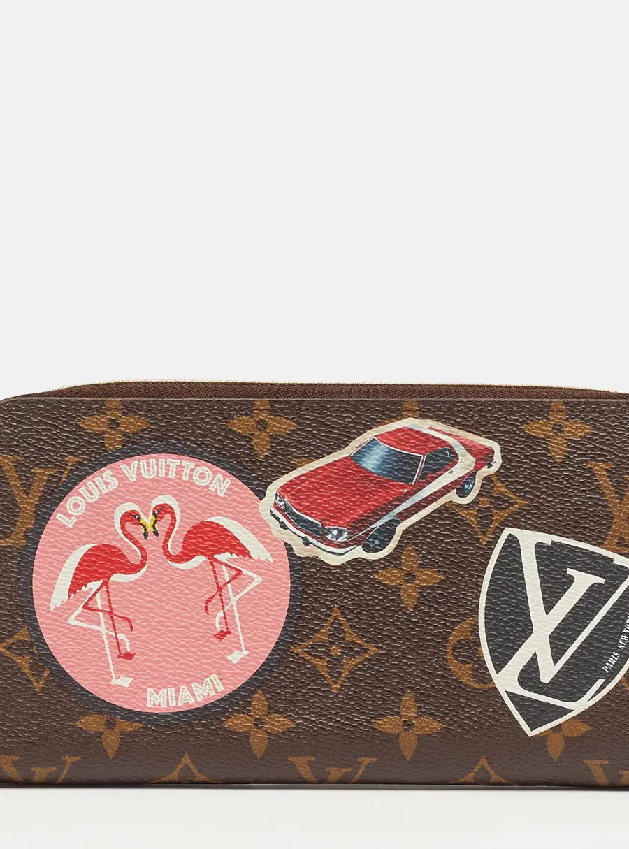 Louis Vuitton World Tour Zippy Monogram Canvas Wallet