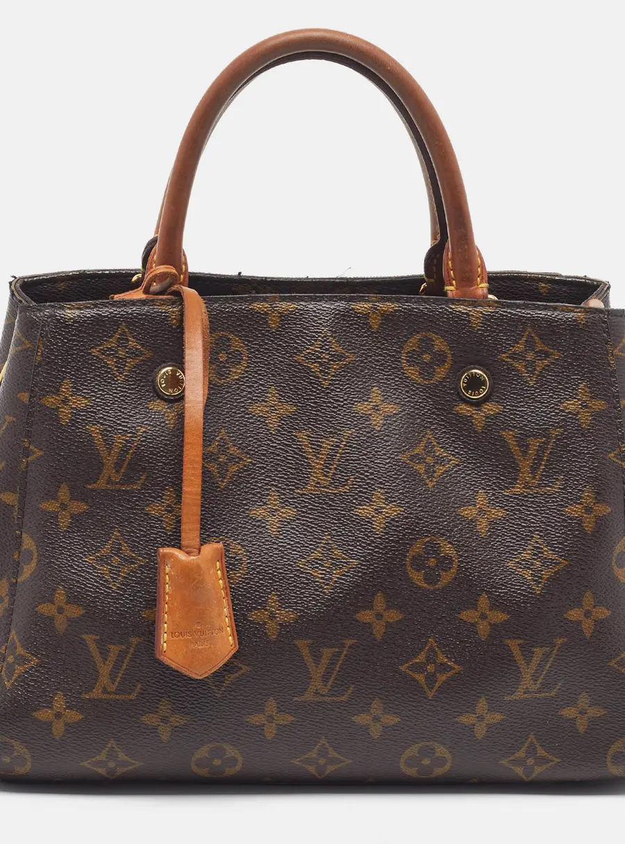 Louis Vuitton Montaigne BB Monogram Canvas and Leather Bag
