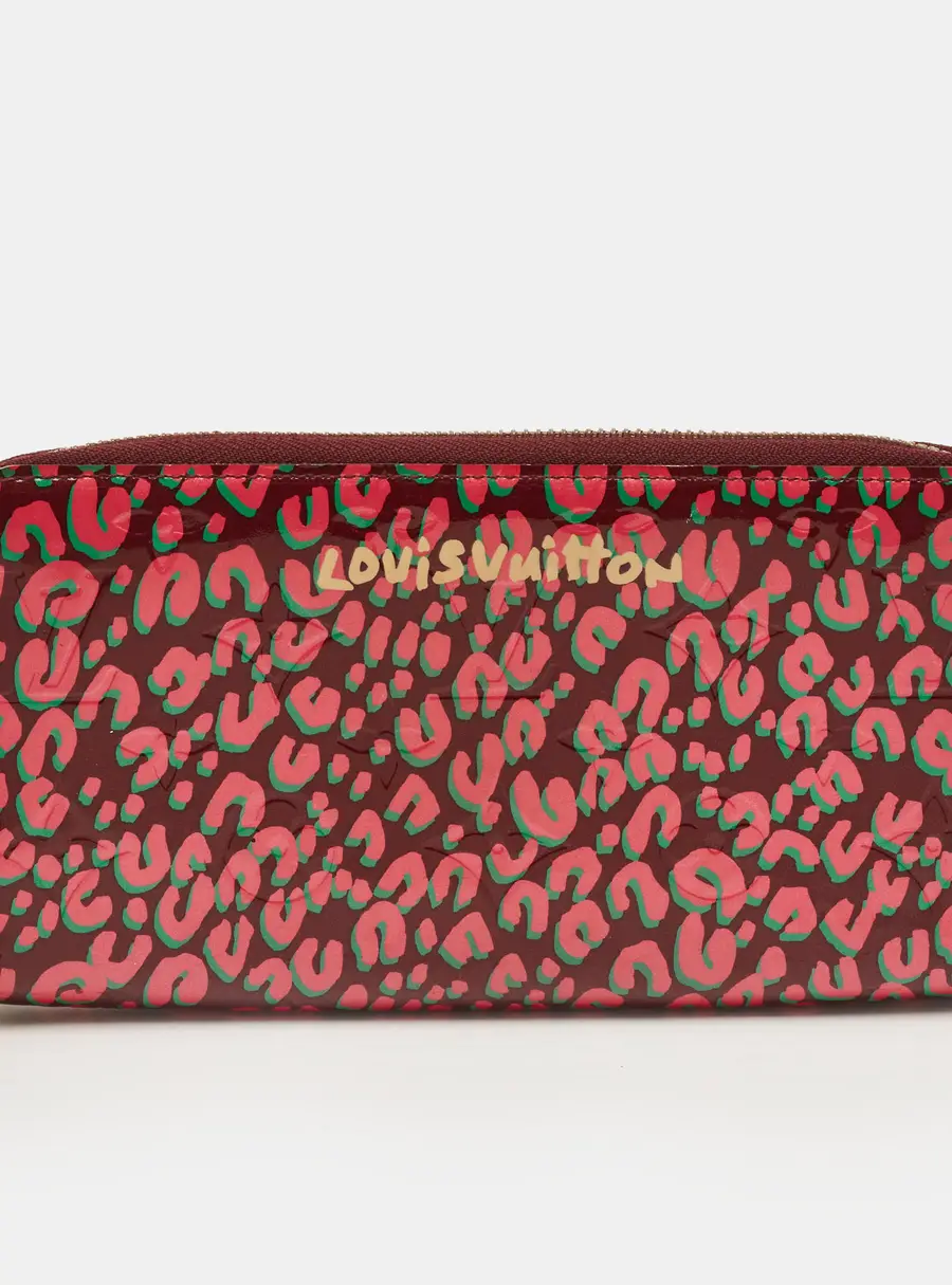 Louis Vuitton Zippy Pink Graffiti Stephen Sprouse Limited Edition Vernis Wallet