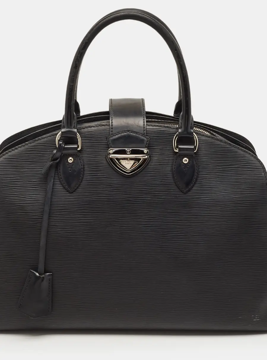 Louis Vuitton Pont Neuf GM Black Epi Leather Bag