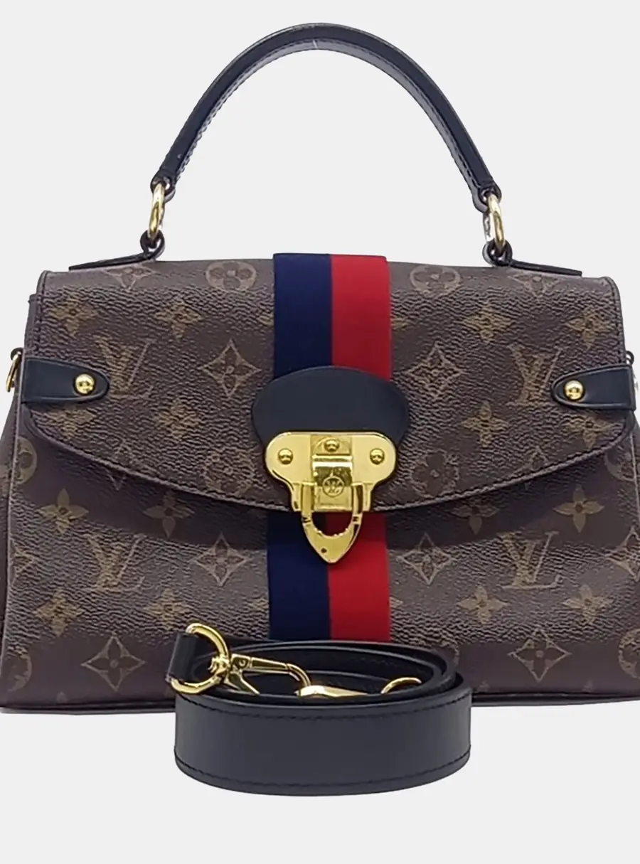 Louis Vuitton Georges BB Monogram Canvas Top Handle Bag