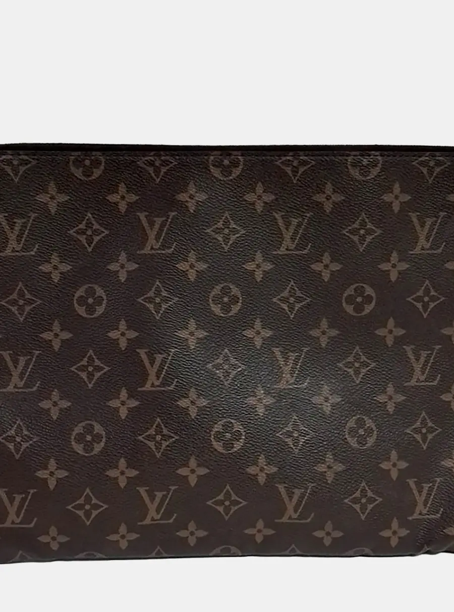 Louis Vuitton Etui Voyage MM Brown Monogram Canvas Pouch Bag