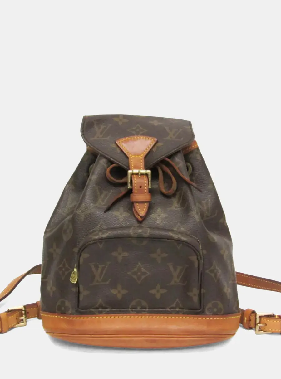 Louis Vuitton Mini Monsuri PM Monogram Canvas Backpack Bag