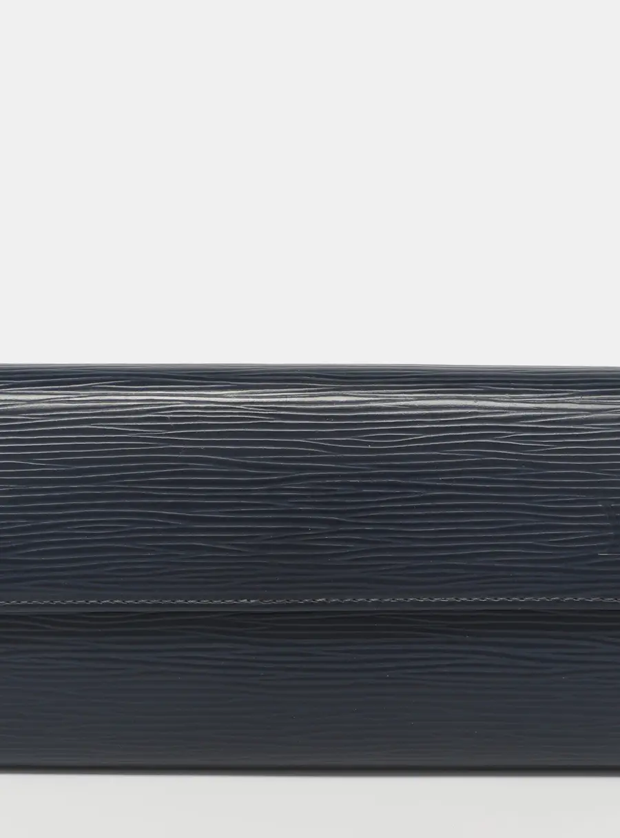 Louis Vuitton Sarah Indigo Epi Leather Wallet