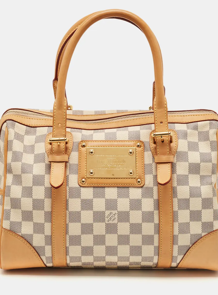 Louis Vuitton Berkeley Damier Azur Canvas Bag