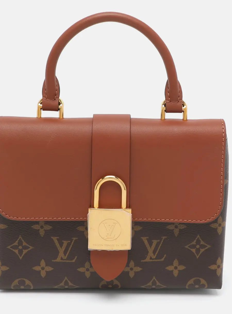 Louis Vuitton Locky BB  Caramel Monogram Canvas Bag