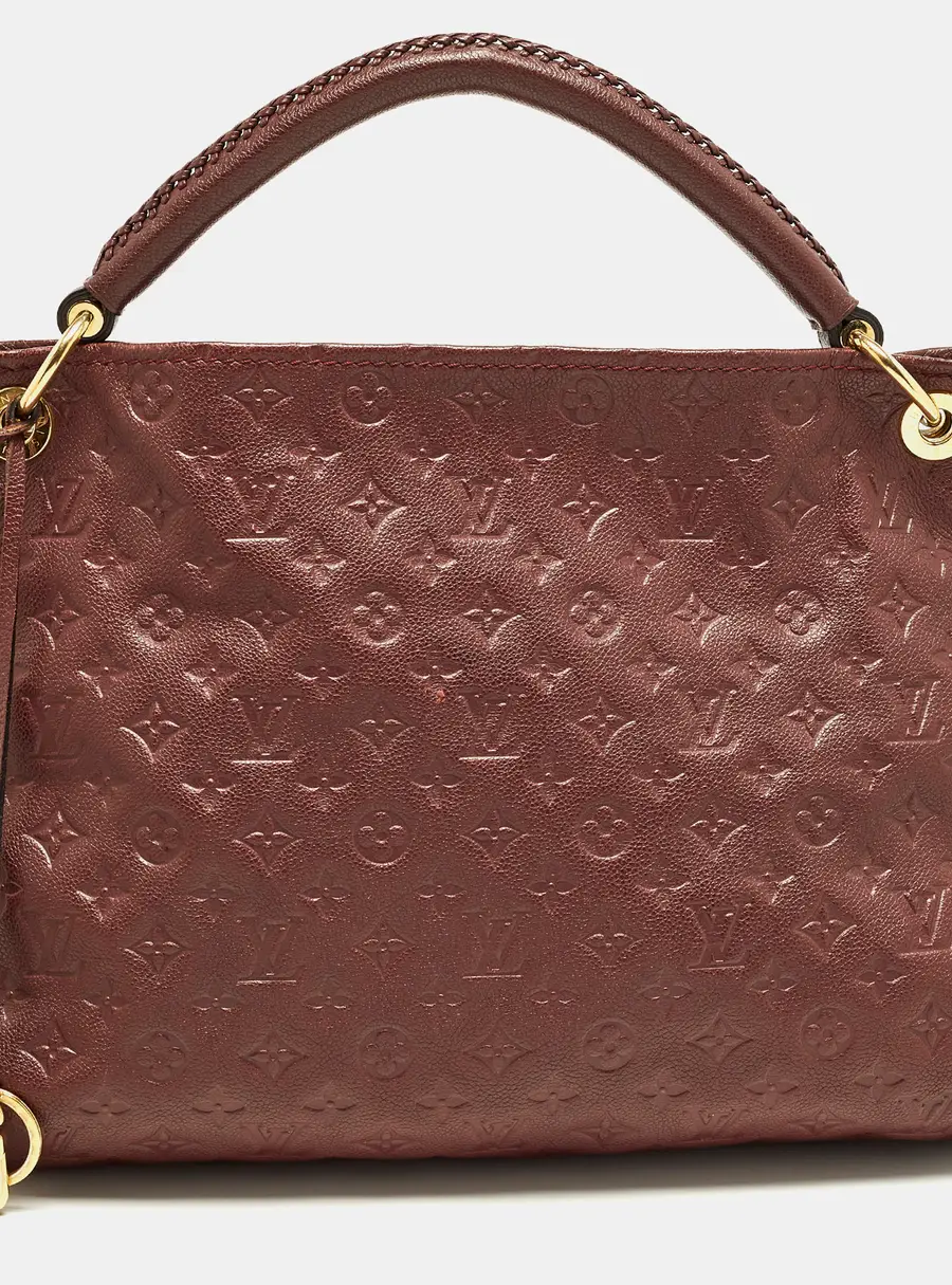 Louis Vuitton Artsy MM Flamme Empreinte Leather Bag