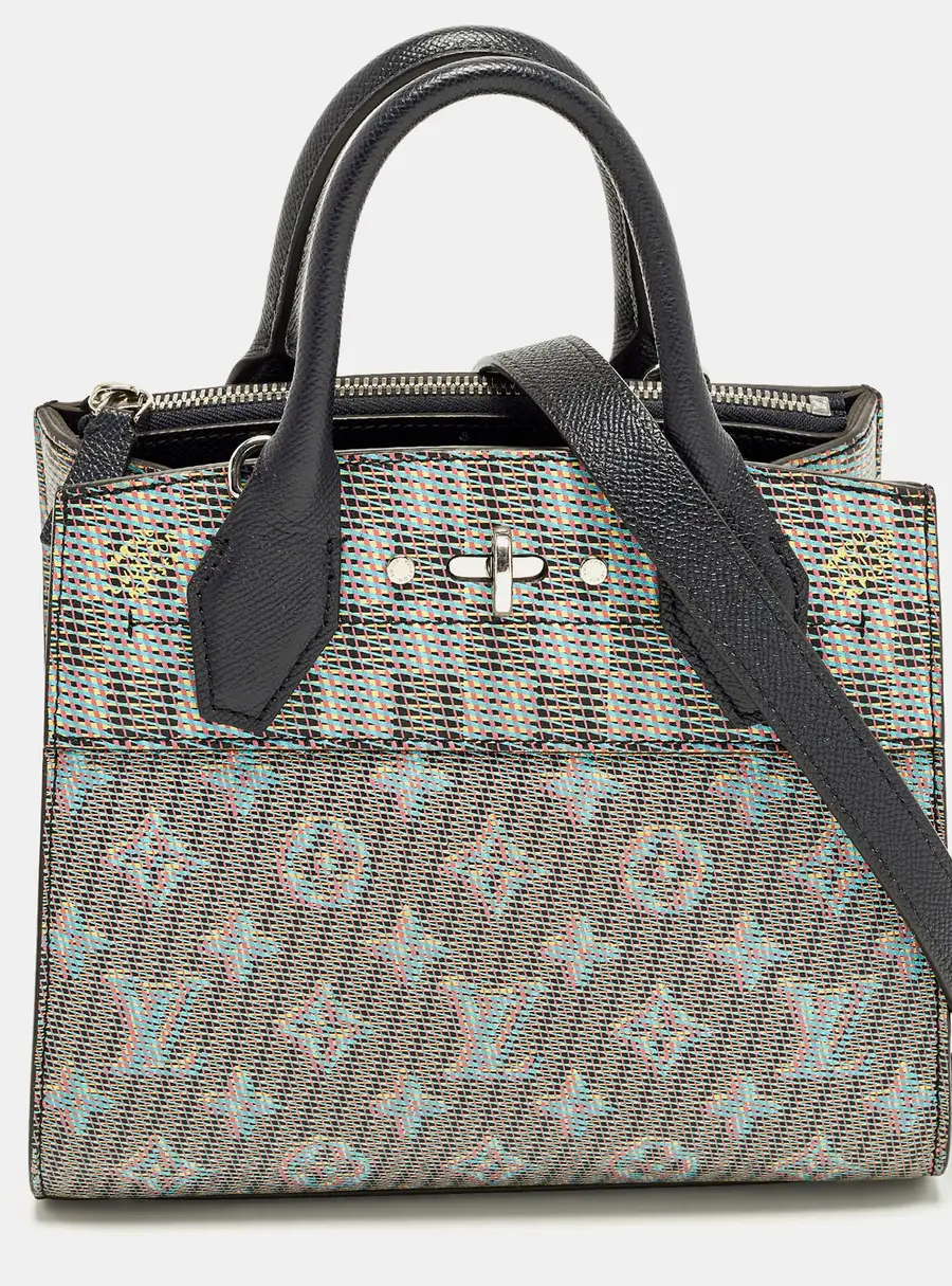 Louis Vuitton City Steamer Mini LV Pop Leather Bag
