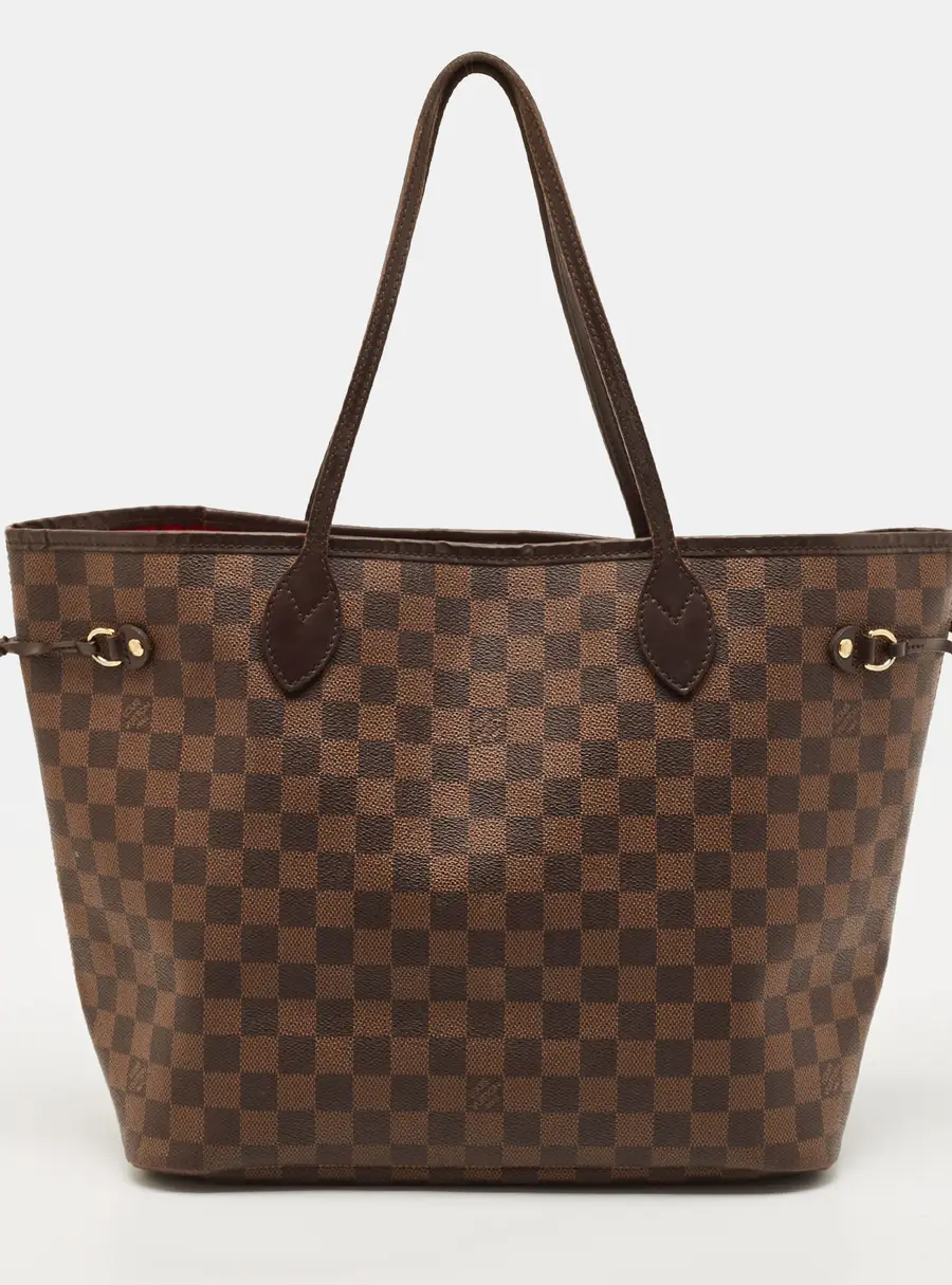 Louis Vuitton Neverfull MM Damier Ebene Canvas Bag