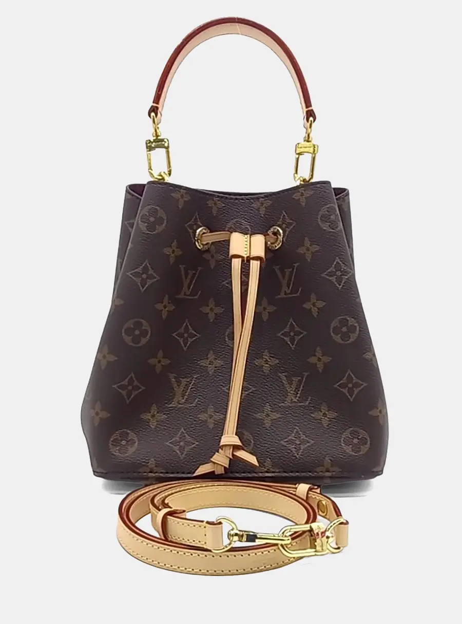 Louis Vuitton Neo Noe BB Brown Monogram Canvas Crossbody Bag