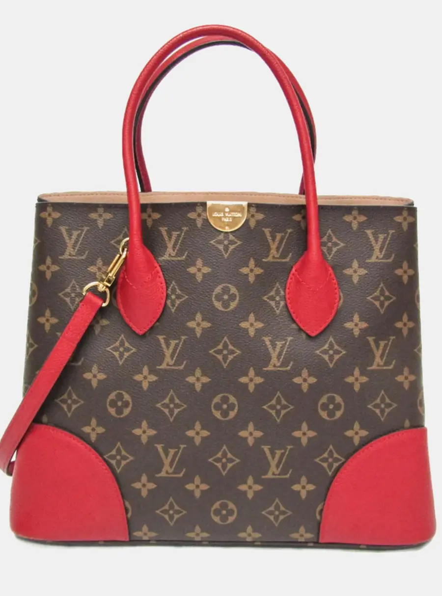 Louis Vuitton Monogram Flandrin Shoulder Bag Monogram Red Color
