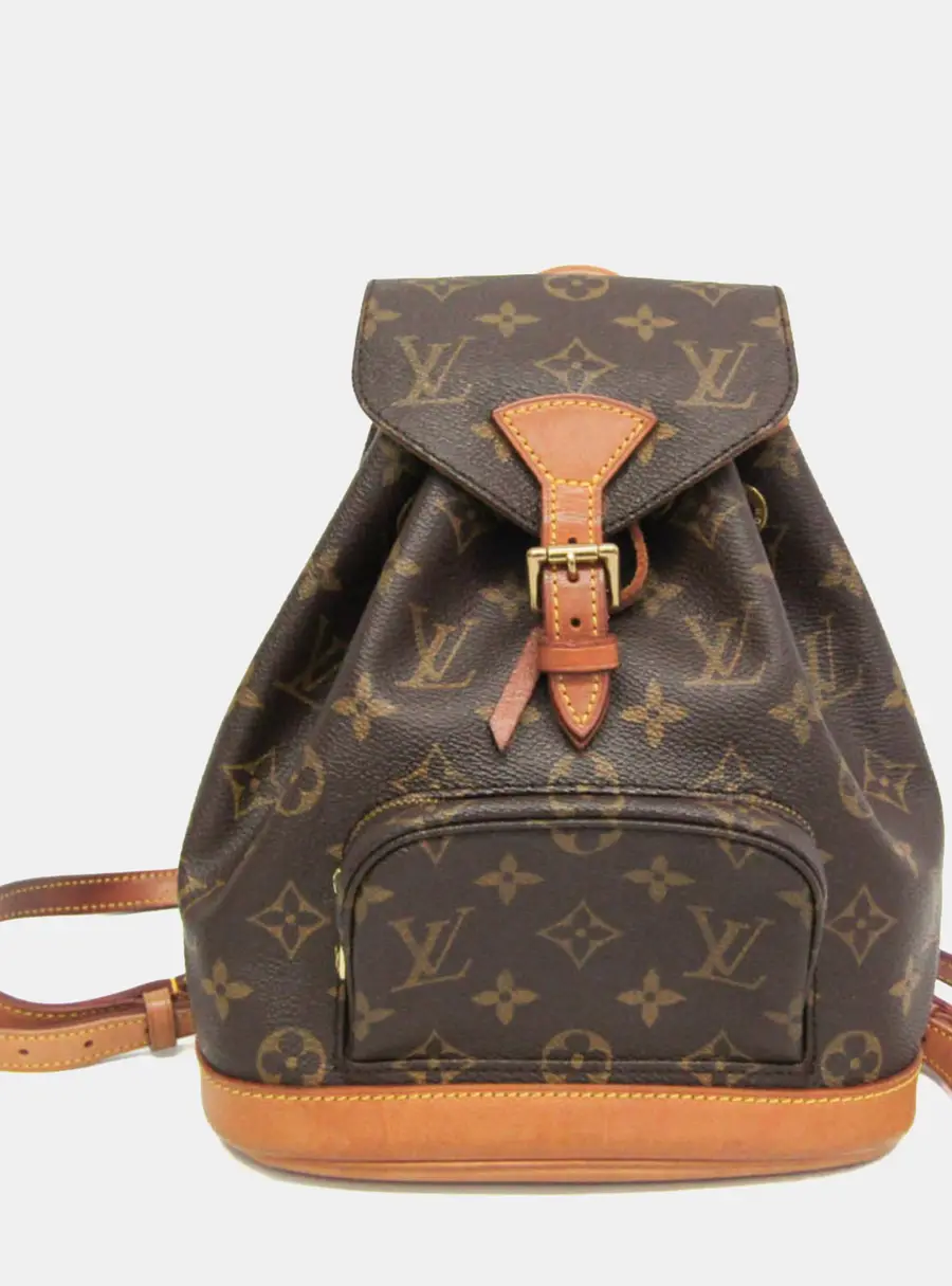 Louis Vuitton Mini Montsouris PM Brown Monogram Canvas Backpack Bag