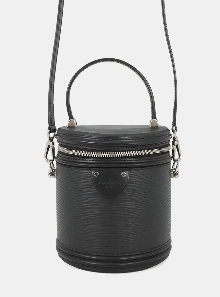 Louis Vuitton Cannes Mini Black Epi Leather Crossbody Bag
