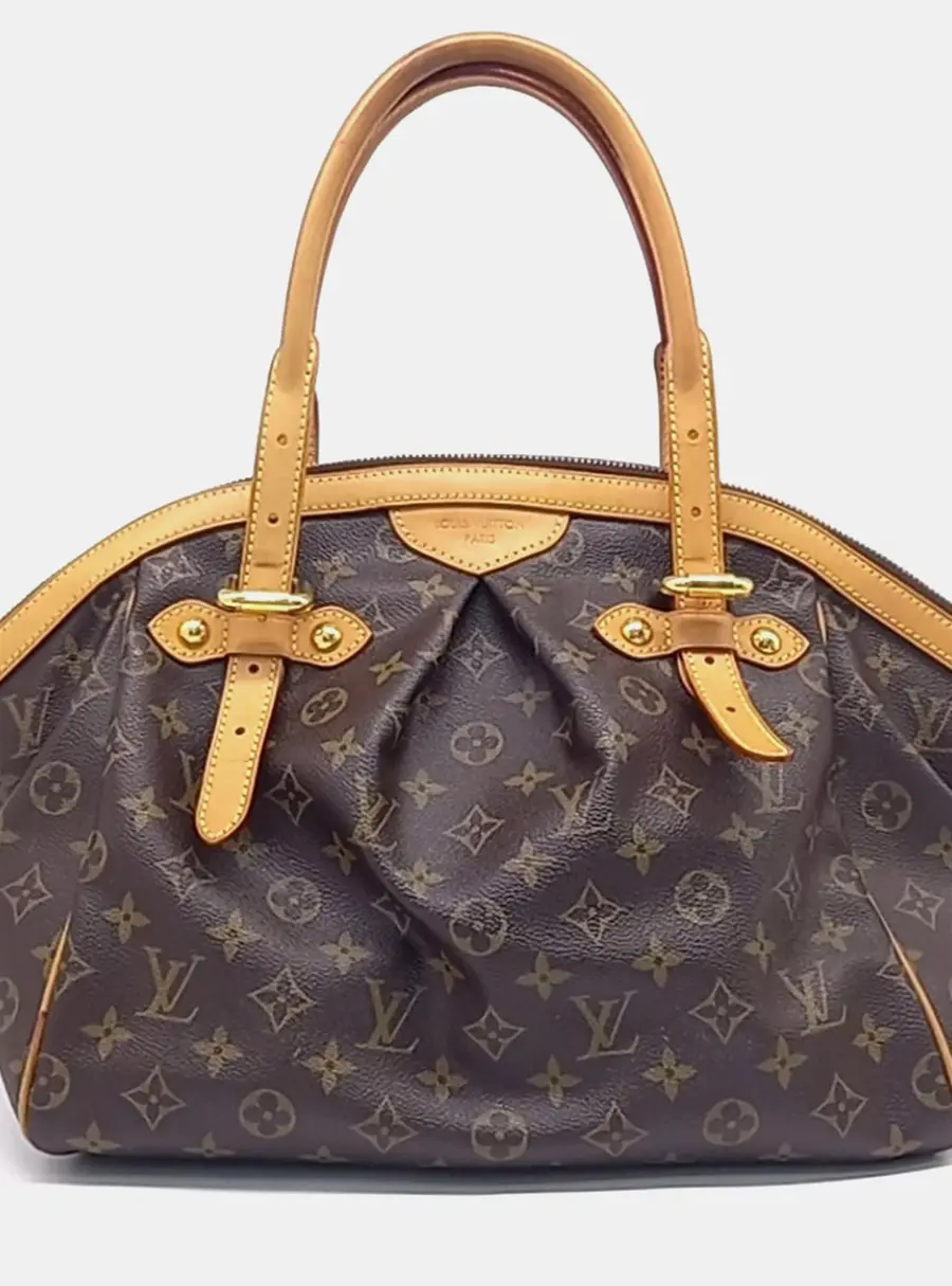Louis Vuitton Brown PVC Monogram Tivoli GM