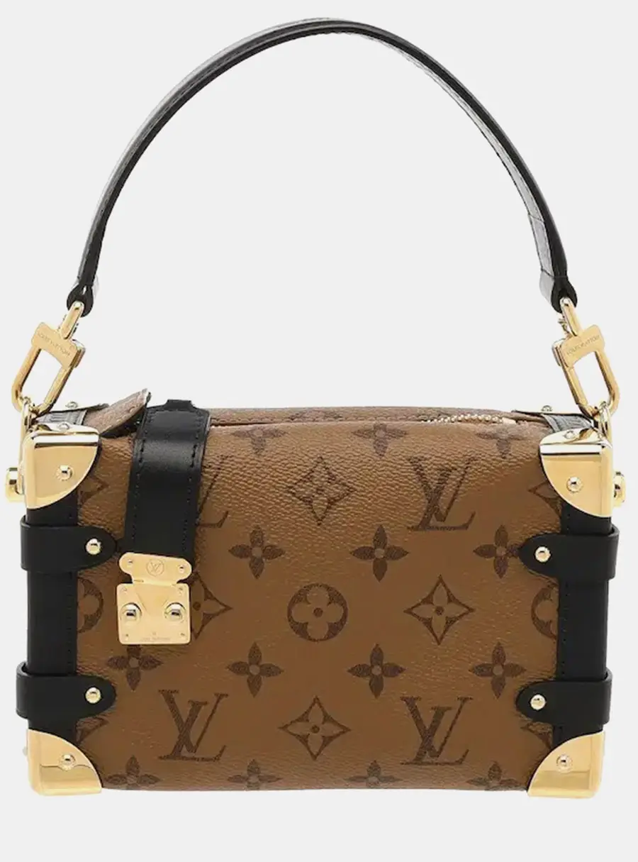 Louis Vuitton Side Trunk PM Monogram Reverse Canvas Shoulder Bag