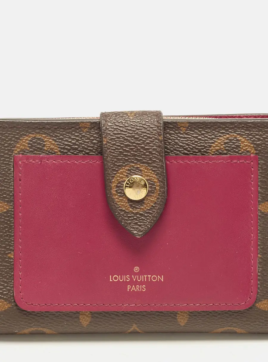Louis Vuitton Juliette Fuchsia Monogram Canvas Compact Wallet