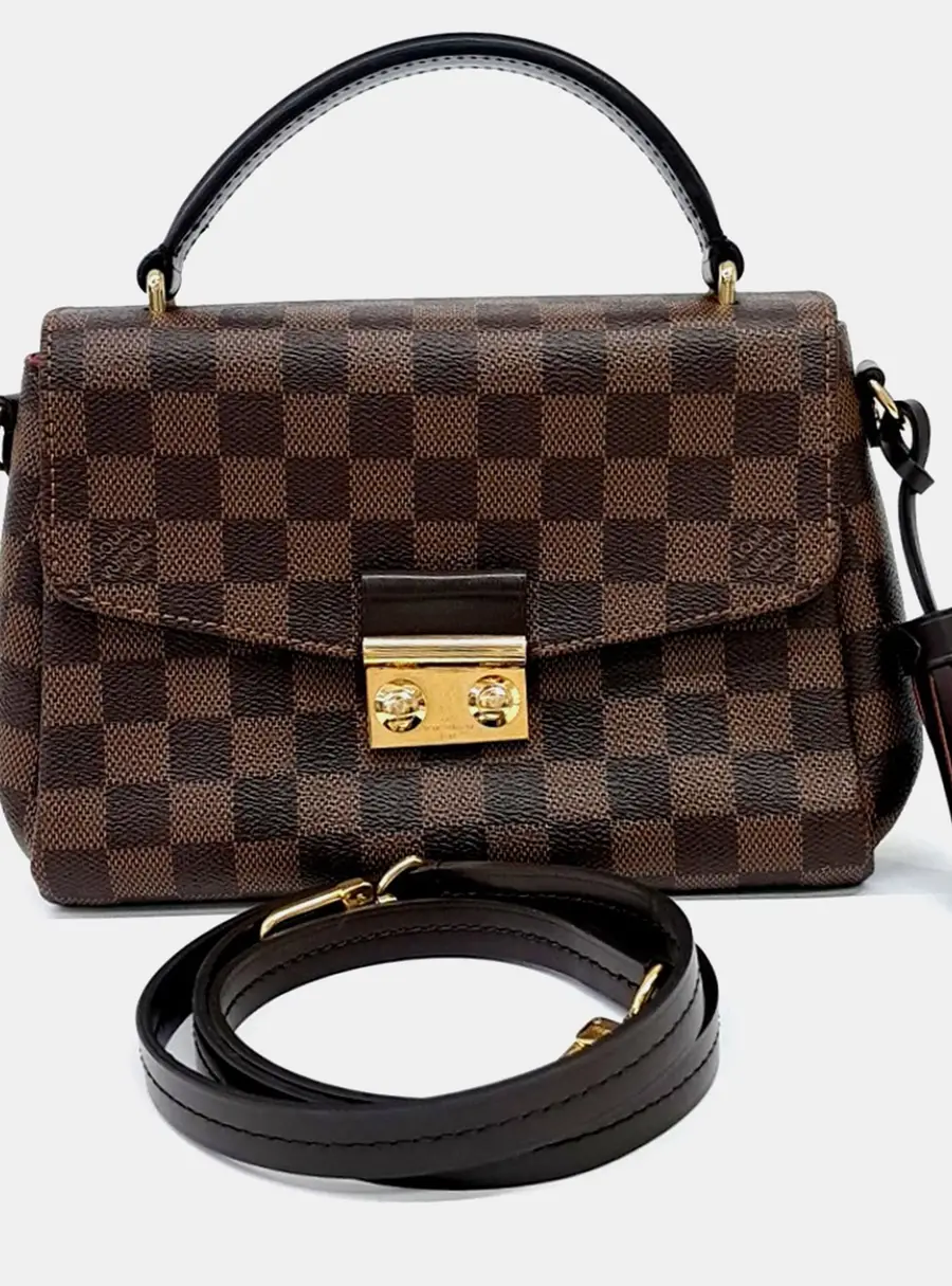 Louis Vuitton Brown PVC Damier Croisette N53000