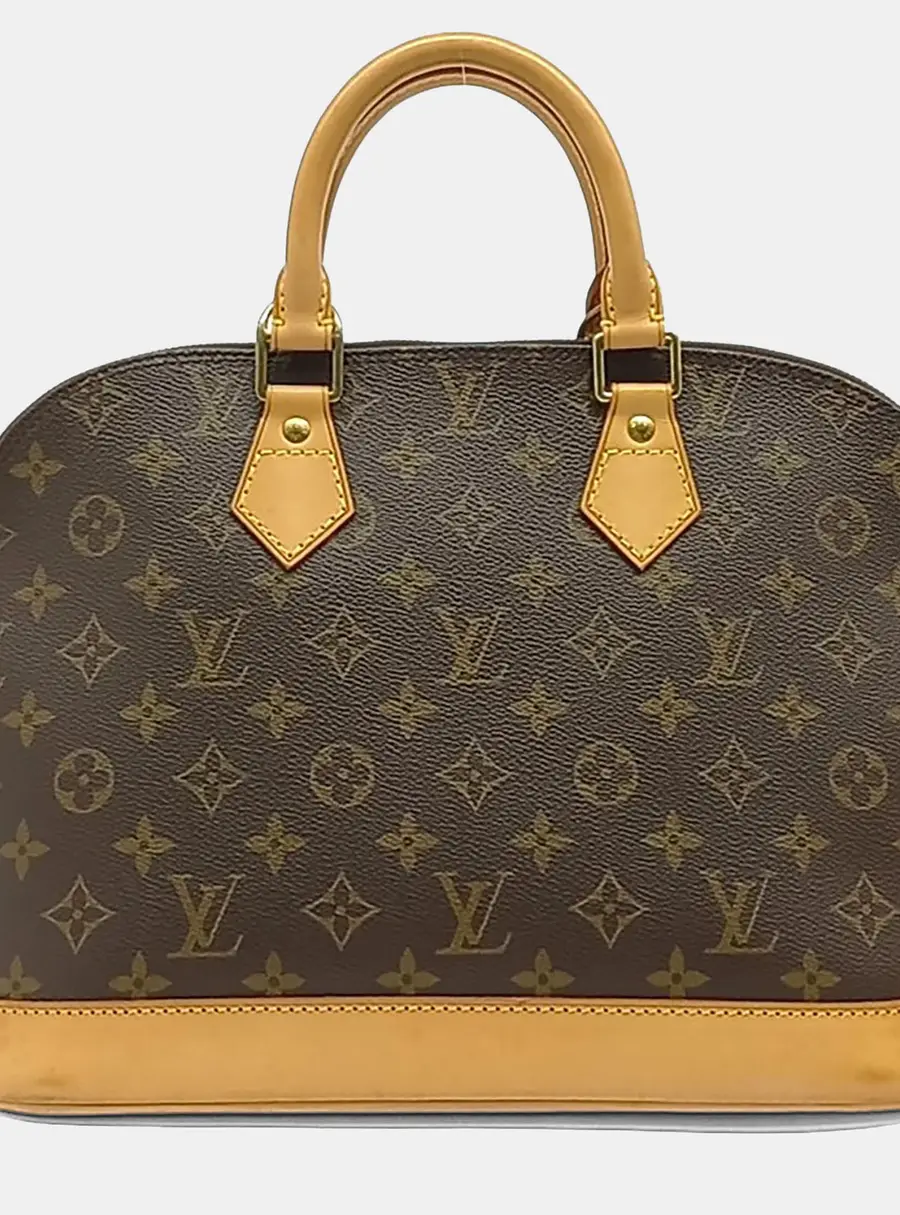 Louis Vuitton Alma PM Monogram Canvas Top Handle Bag