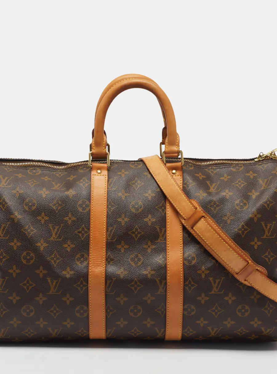 Louis Vuitton Keepall Bandouli&egrave;re 45 Monogram Canvas Bag