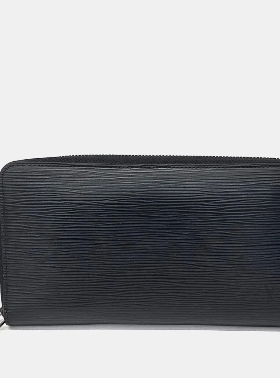 Louis Vuitton Zippy Black Epi Leather Organizer