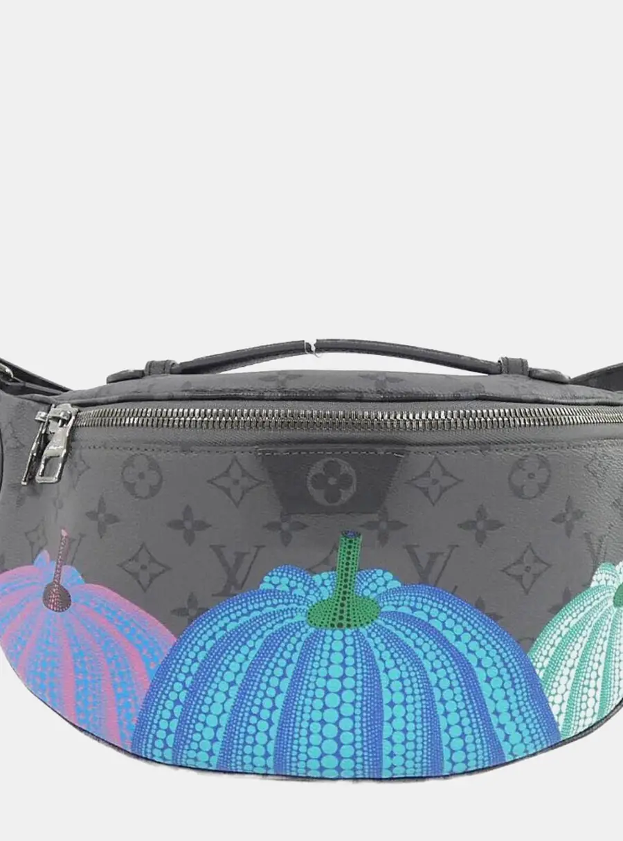 Louis Vuitton Maxi Bumbag Monogram Eclipse Reverse Canvas Shoulder Bag
