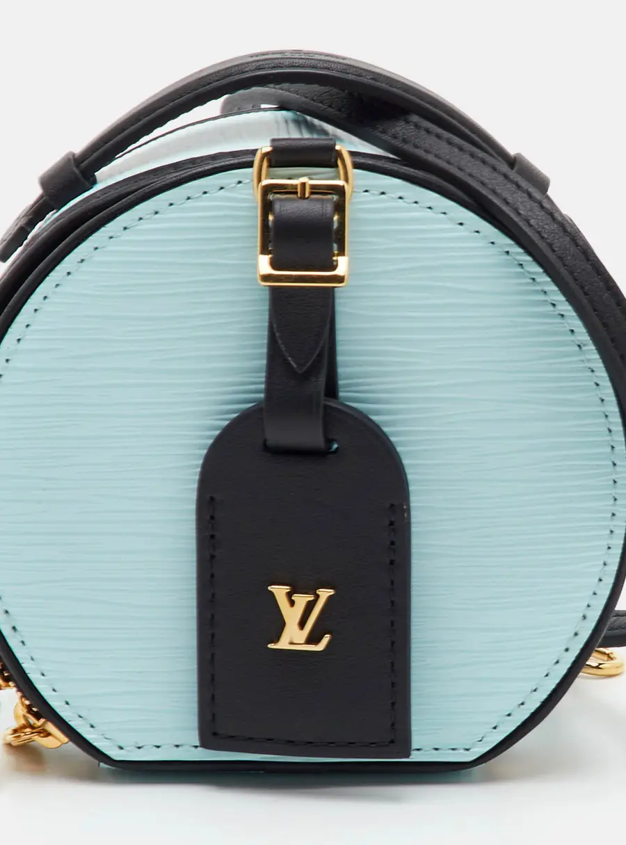 Louis Vuitton Boite Chapeau Mini Sea/Black Epi Leather Bag