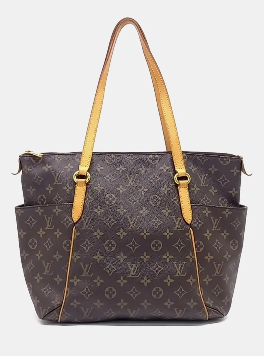 Louis Vuitton Brown PVC Monogram Totally MM
