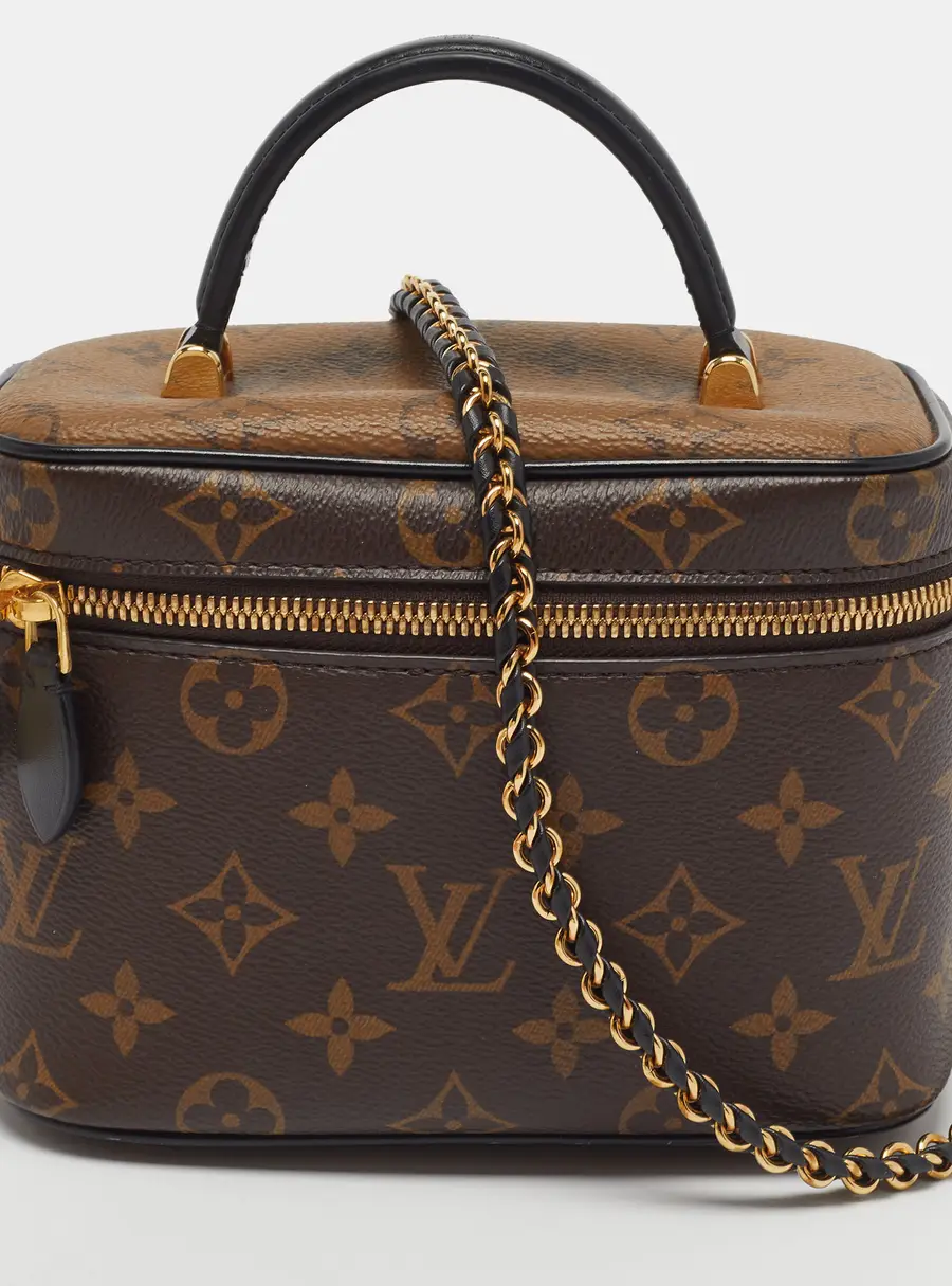Louis Vuitton Vanity PM Monogram Reverse Canvas Shoulder Bag