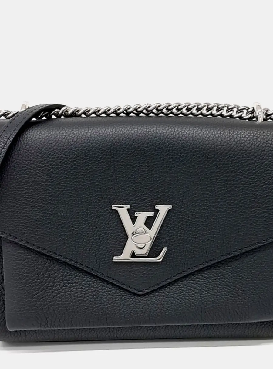 Louis Vuitton Black Leather MyLockMe BB