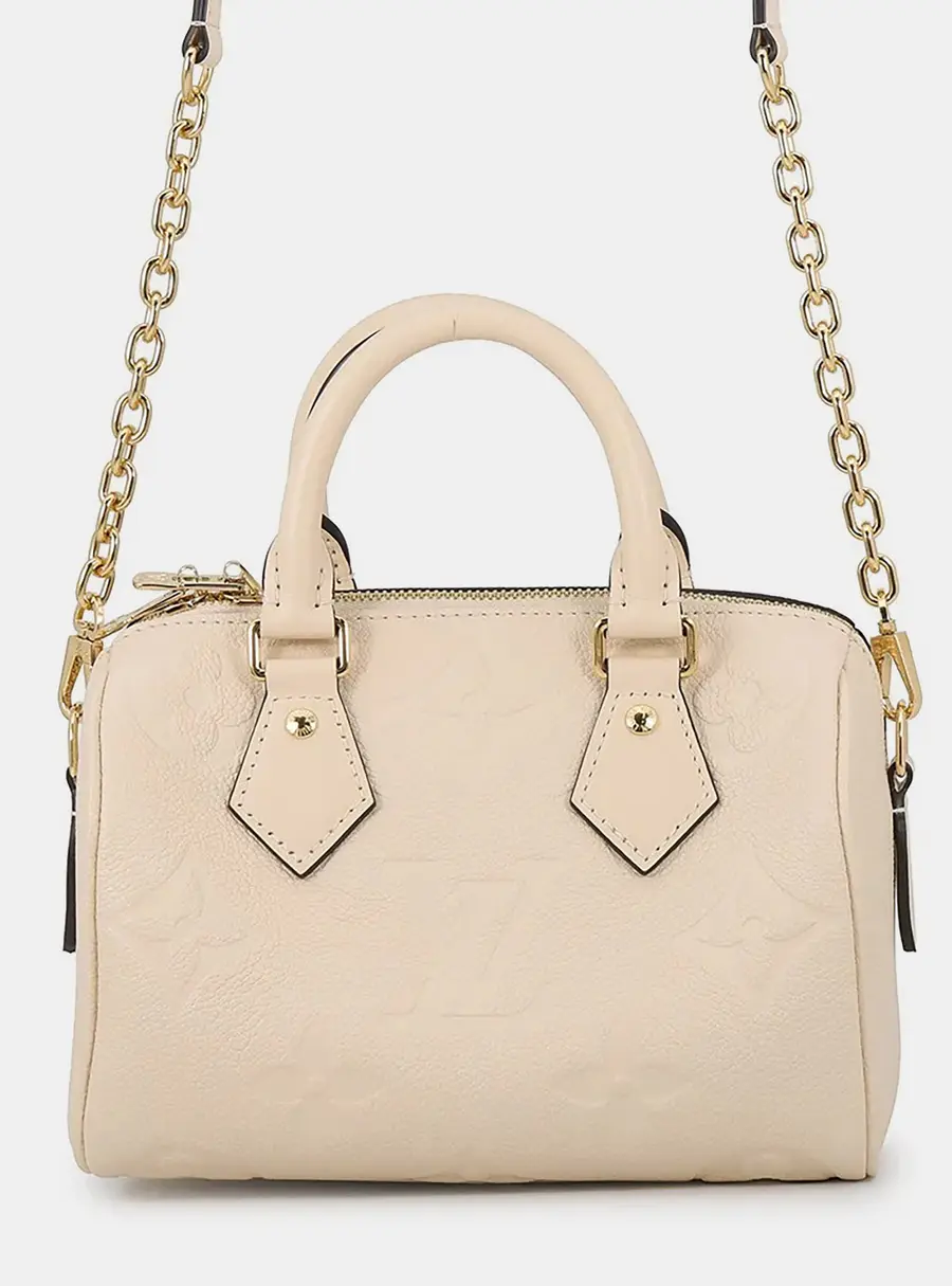 Louis Vuitton Speedy Bandouliere Claim Monogram Empreinte Leather Size 20